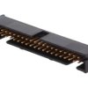 Gniazdo IDC męskie -PIN 40 proste THT złocony 2,54mm czarny 5103308-8
