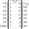 6-ch, 1.5-V to 5.5-V inverters with Schmitt-Trigger inputs