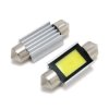 ŻARÓWKA LED 12V C5W 1.3W COB BIAŁA 31mm.