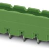 Pin header, 5 pole, pitch 7.62 mm, straight, green, 1773455