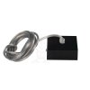 Alin-Led czarna zasil. 5x0.7 81x81mm Kanlux 5389