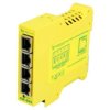 SW-504 Switch Ethernet, (niezarządzalny), liczba portów: 4, 5÷30V DC, RJ45