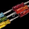 M60N 7-piece mini screwdriver set - inch sizes