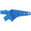 Metrel 20991647 A 1310 Alligator Clip Blue Ensures Good Electrical Contact