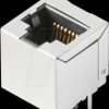 2436450000 RJ45 socket 180°, THT Cat.5