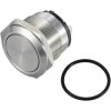 TruComponents 782623 Pushbutton ,Panel Mount,Off/On,SPST,Solder,IP67