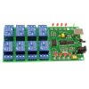 8-kanałowy moduł przekaźnikowy z USB, KIT AVT5710