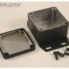 Obudowa uniwersalna Hammond Electronics, aluminium, czarny, (D x S x W) 50.5 x 50.5 x 31 mm, 1 szt.