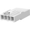 Socket housing, 4 pole, pitch 3.96 mm, straight, natural, 178478-1