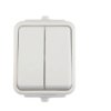 Cedar Łącznik świecznikowy hermetyczny IP44 10A biały WNt-500C01 WNT500C01