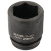 Draper Expert 93267 34mm 3/4" Square Drive Powerdrive Impact Socket