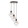 Lampa Wisząca Loftowa 3Xe27 Ruben Wood