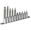 Sealey AK6215 Spline Socket Bit Set 10pc 1/2"sq Drive