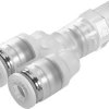 Złączka pneumatyczna Wciskane 12 mm Wciskane 12 mm Festo Adapter rozgałęźny podwójny R 3/8 męskie