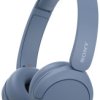 Sony WH-CH520 Słuchawki nauszne Bluetooth stereo niebieski redukcja szumów mikrofonu Wskaźnik naładowania akumulatora, z
