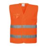 Hi Viz Mesh Jacket In Orange Large To XL