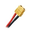 GNIAZDO ZŁĄCZE XT60H ŻEŃSKI Z PRZEWODAMI 10CM 12 AWG BEZ OSŁONY