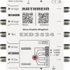 Kathrein EXD 2524 Multiprzełącznik SAT, kaskadowy, jednokablowy Wejścia (multi-switch): 5 (4 sat/ 1 naziemne) Ilość ucze