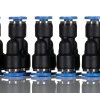 Złączka pneumatyczna Wciskane 4 mm Wciskane 4 mm RS PRO Adapter rozgałęźny do rur