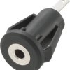 TRU COMPONENTS 716868 Złącze męskie jack 2,5 mm, niklowany, 1 szt.