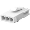 Socket housing, 3 pole, pitch 4.14 mm, straight, natural, 172158-1