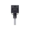 Escha 8047823 VA21-230.0-5/P01 Black Cable Pins:2+PE