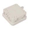 Puszka n/t odgałęźna 75x75x36mm IP55 A 8 jasnoszara 2000016