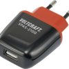 VOLTCRAFT SPAS-2100 Ładowarka USB 10.5 W 1x USB-A czarny, czerwony dom Auto-Detect