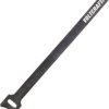 VOLTCRAFT Klett Kabelbinder 200mm Opaska kablowa 200mm (D x S) 200 mm x 12 mm ciemno-szary