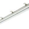 Oprawa świetlna 140 W, Listwa podwójna 230 V, 2 świetlówki IP65, 1828 x 129 x 90 mm