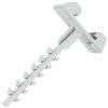 Kołek systemowy CMS 27mm do uchwytu kablowego CMS 15/30 bezhalogenowy szary F-TRONIC 100szt
