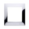 SIMON 54 Ramka 1 pojedyncza Metalowa Chrom IP20/IP44 DR1/63 KONTAKT SIMON