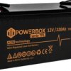 Akumulator VRLA / AGM bezobsługowy Powebox TPL 12V 220Ah