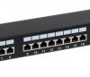 Patch panel RACK 19cali 24xRJ45 PP-24/RJ-C/FTP