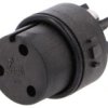 Złącze Okrągłe Żeńskie Pin: 3 10A 250V Mini Buccaneer Proste Sa3229