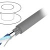6412-Sl005 Przewód Na Rolce 30,5M Alpha Essential 1X2x24awg Pvc Ciemnoszary 300V