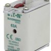 Eaton 63NHM00B Bezpiecznik NH Rozmiar bezpiecznika = 00 63 A 500 V 3 szt.