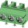 PCB terminal, 3 pole, pitch 5 mm, AWG 26-14, 17.5 A, screw connection, green, 1935323
