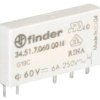 Przekaźnik elektromagnetyczny, SPDT, Ucewki: 60VDC, 6A/250VAC 34.51.7.060.0010