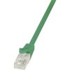 LogiLink CP1025U RJ45 Patch Cable Cat 5e U/UTP 0.5m Green 26AWG PVC 1 pc(s)