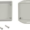 ABS miniature enclosure, (L x W x H) 60 x 60 x 15 mm, light gray (RAL 7035), IP54, 1551TTFLGY