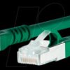 1308453055-E Patch cord RJ45 Cat.6A AWG26 S/FTP LSHF 3.0 m green