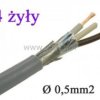 Kabel LIYCY 4 x 0,5 300V przewód ekranowany