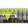 Bateria alkaliczna LR6 / AA 1,5V RAVER ULTRA B79218 /opakowanie 8szt./