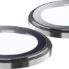 Cellularline Camera Lens Protection Ring Szkło ochronne na kamerę Apple iPhone 16, iPhone 16 Plus 1 szt. Anti Fingerprin