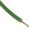 Kabel trzynormowy 1mm2 Zielony RS PRO PVC TI3 18 AWG 1 kV DC, 600 V AC dł. 100m 32/0,2 mm 105°C BS6231