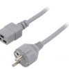 Kabel: 3X1,5Mm2, Cee 7/7 (E/F) Wtyk,Iec C19 Żeński, 2M, 16A Lt312+549 3X1.5...