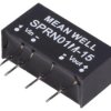 Przetwornica DC/DC, 1W, Uwej: 11,4...13,2 VDC, Uwyj: 15 VDC SPRN01M-15