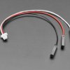 Adafruit JST SH 1mm Pitch 3 Pin to Socket Headers Cable - 100mm long
