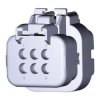 TE Connectivity 776531-1 AMPSEAL16 Socket Housing 6 Pins